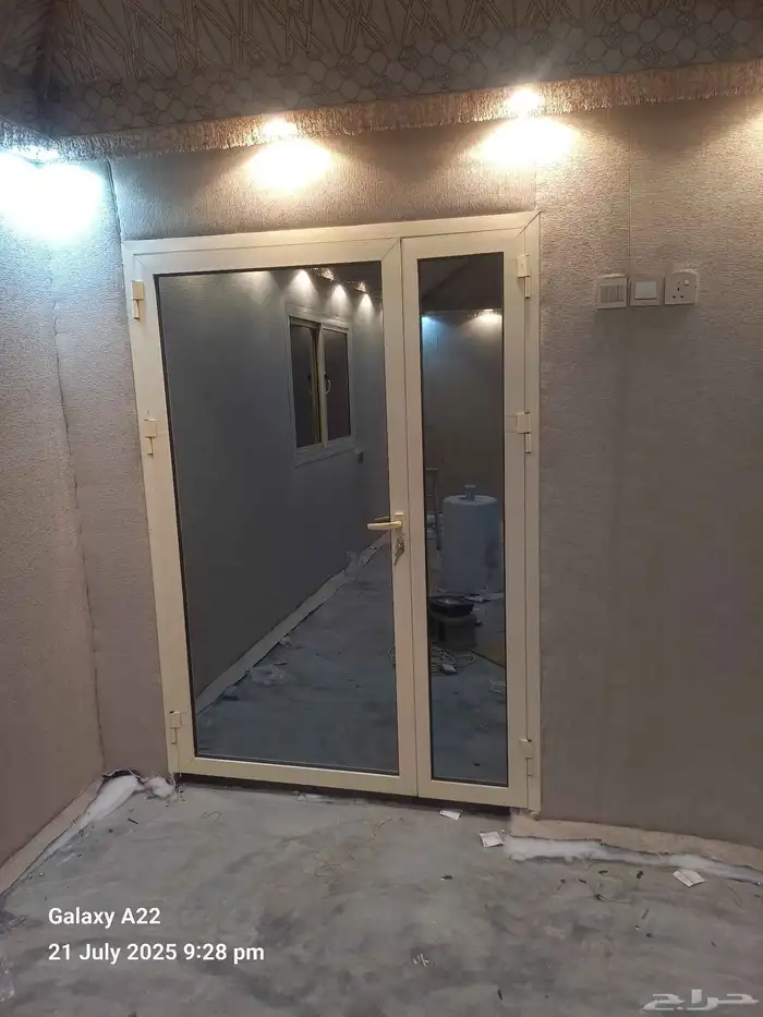 المنيوم سرايا 450 المنيوم عادي 220 المنيوم باب سرايا 750 4
