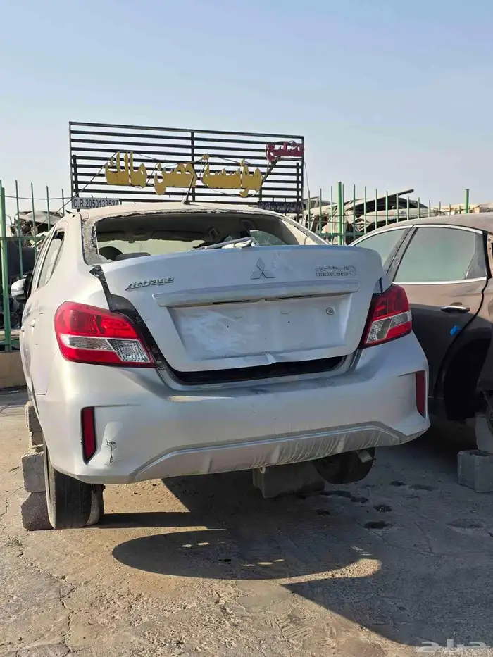 ميتسوبيشي اتراج 2021 قطع غيار فقط تشليح ابو العباس 2