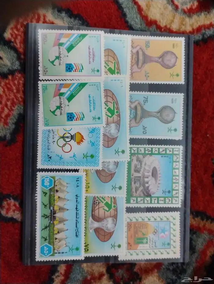 طوابع بريدية سعودية 25