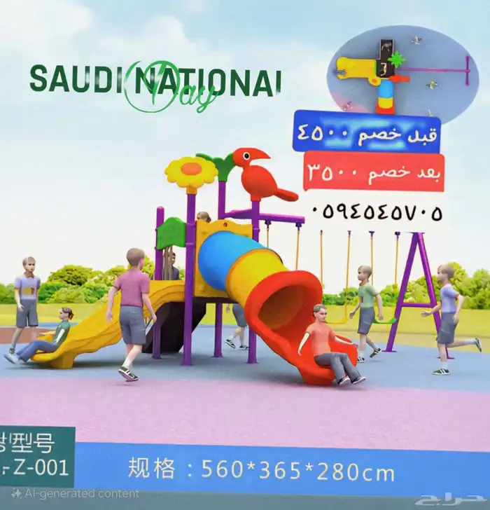 المراجيح زحاليق بلاستيك 12