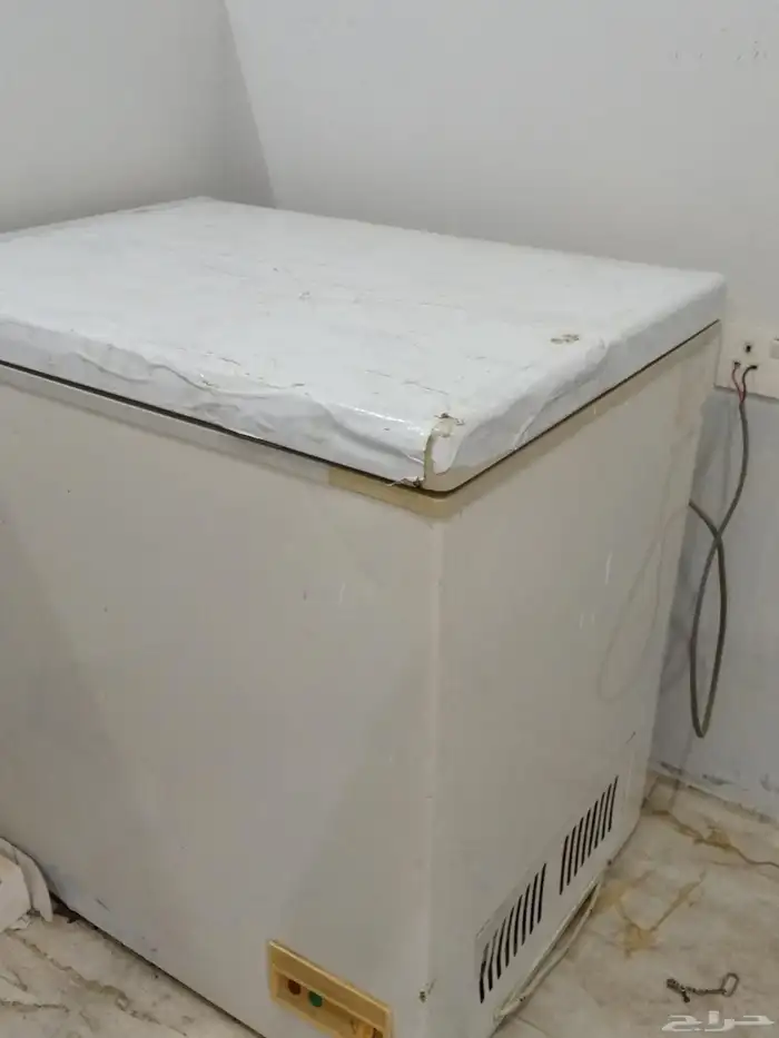 ثلاجه فريزر ممتازه تبريد قوي جدا وقلايه بطاطس كبيره قويه 1