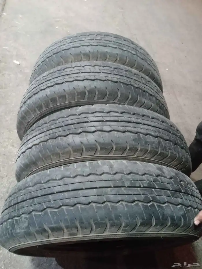 نعرض لكم كفرات دنلوب سلج هايلوكس مقاس 195 أر 15 4