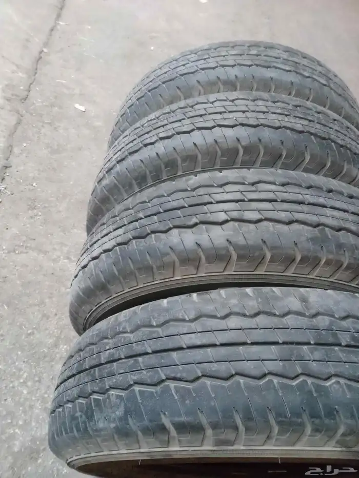 نعرض لكم كفرات دنلوب سلج هايلوكس مقاس 195 أر 15 6