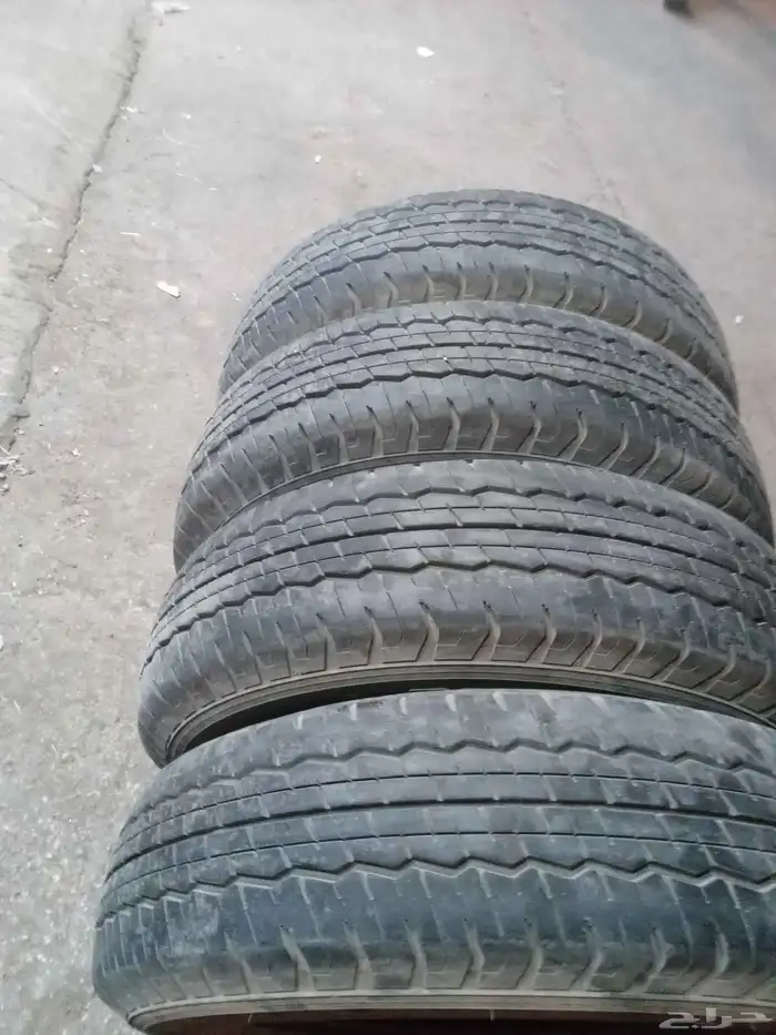 نعرض لكم كفرات دنلوب سلج هايلوكس مقاس 195 أر 15 5