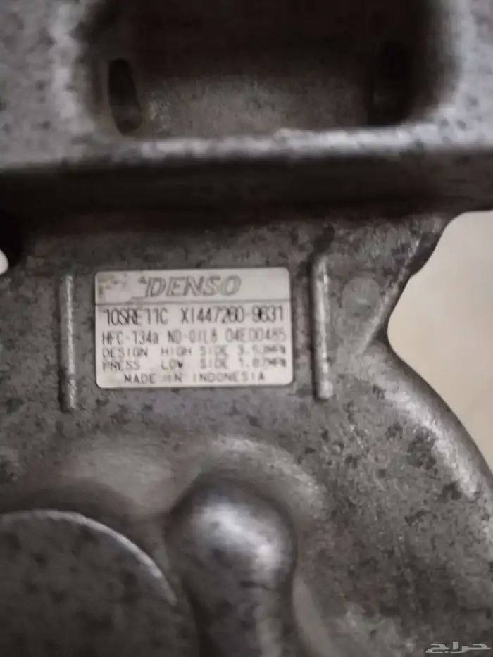 كمبروسر سياره يارس موديل 2022 اصلي مستعمل 2