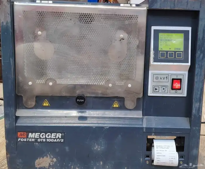 Megger oil tester 100k.v 4
