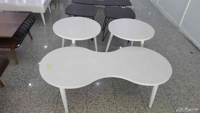 اثاث مكتبي متكامل مع طاولات شاي خشب مع جزاز 17
