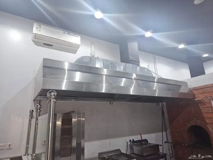 مدخنه استيل عدد اثنين الطول 3.90 متر السمك ملي وربع مع فلاتر 2