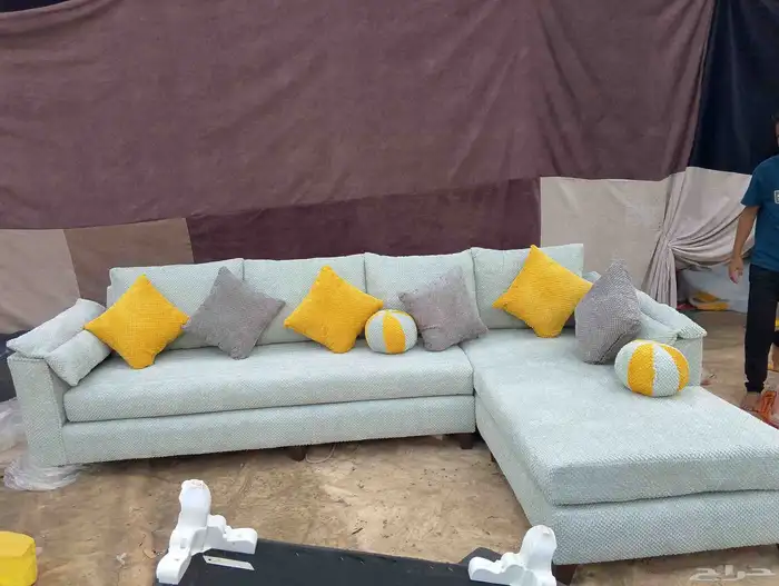 كنب جديد حرف ال 5متر 1