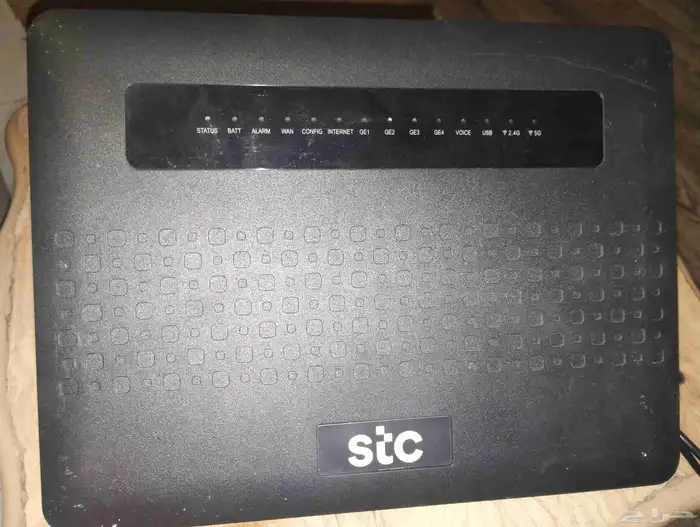 راوتر فيبر stc ومودم stc 0
