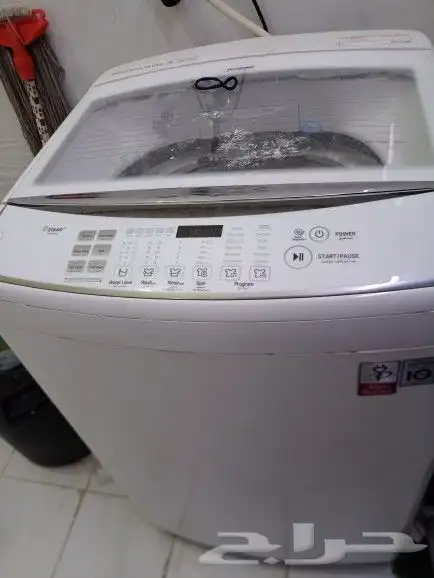 ثلاجة ال جي وغسالة ال جي نضيفه 1