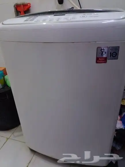 ثلاجة ال جي وغسالة ال جي نضيفه 0