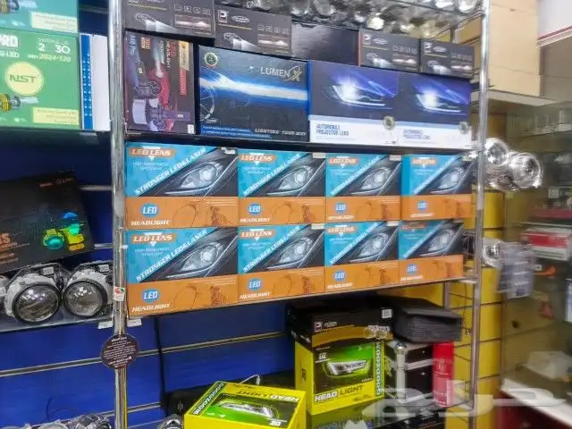 أضواء انوار ليد زنون عدسات محولات شمعات اسطبات لمبات زنون مح 39