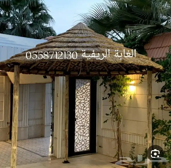 توريد وتنفيذ جميع انواع الديكورات الخشبيه الريفية 21