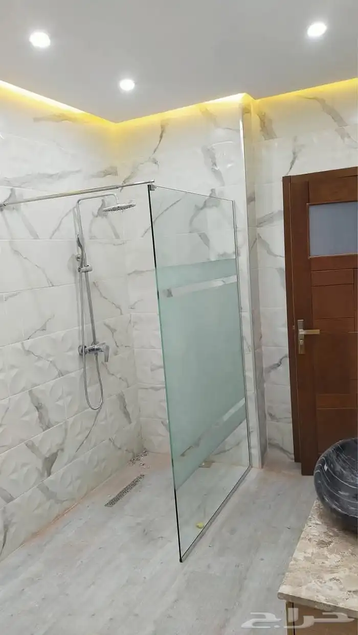 حاجز شاور زجاج شاور قاطع شاور كابينه شاور زجاج حمام 1