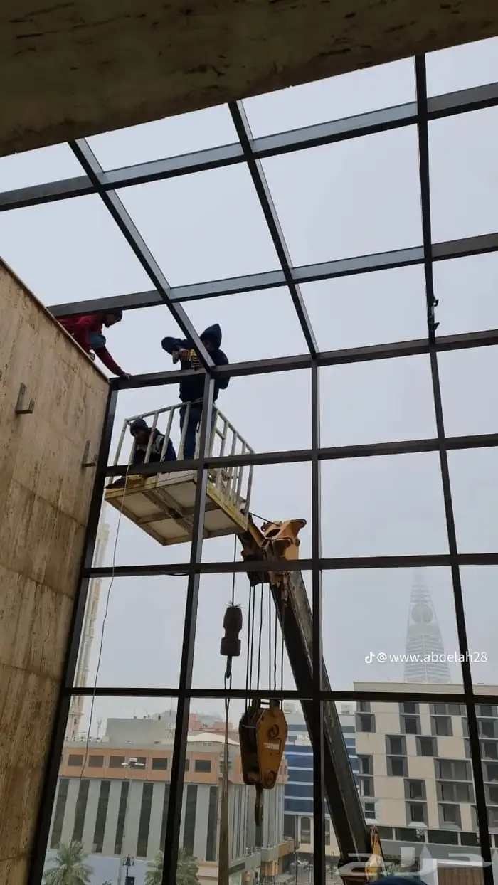 معلم المنيوم درايش صيانه 1