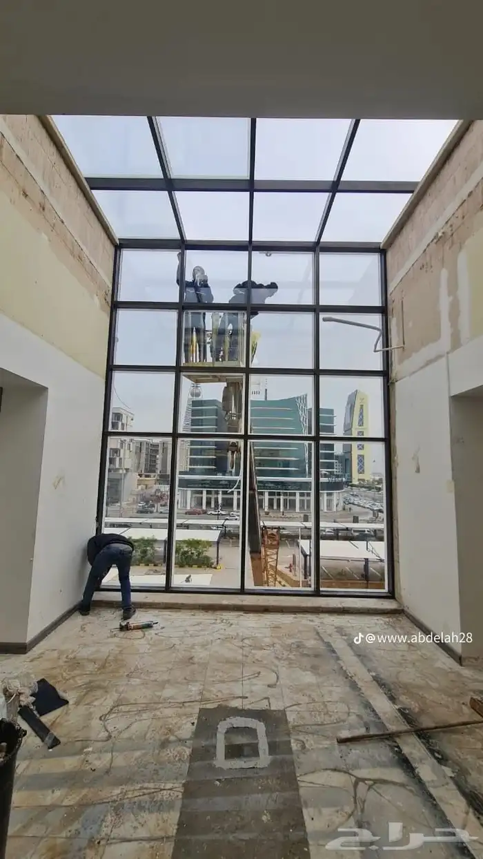 معلم المنيوم درايش صيانه 2