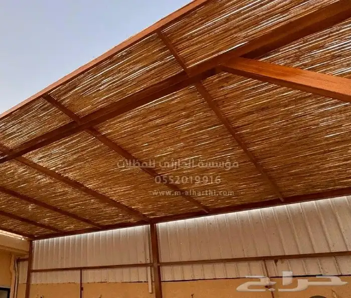 توريد وتنفيذ جميع انواع الديكورات الخشبيه الريفية 28