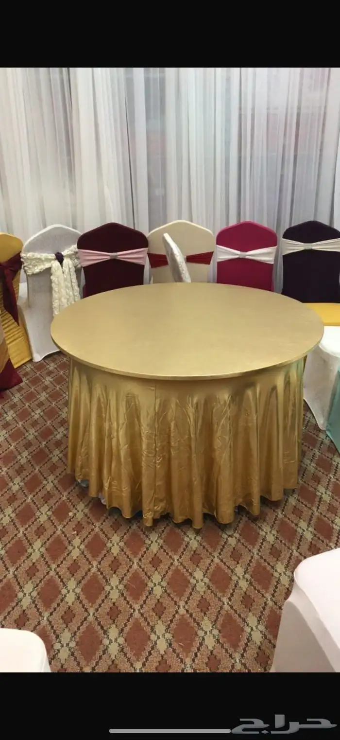 تلبيسات كراسي وطاولات 8