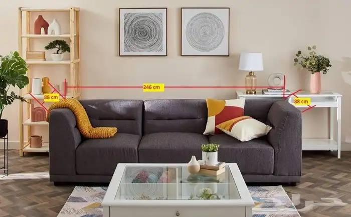 تفصيل كنبات ايكيا اسبرينج امريكي ضمان 3 سنوات 2