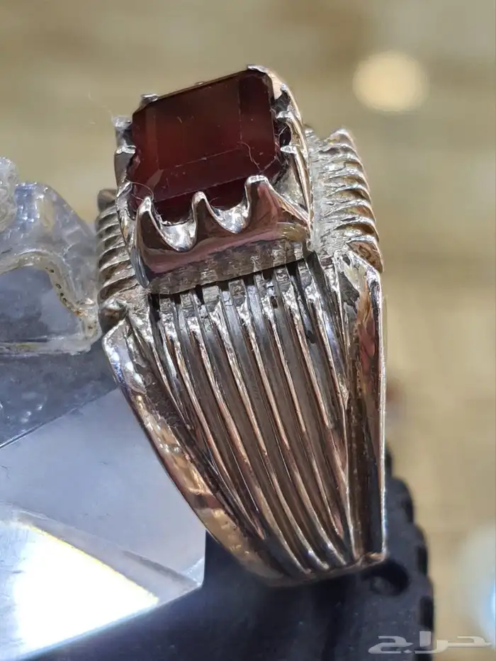 خاتم قارنت افريقي احمر 2