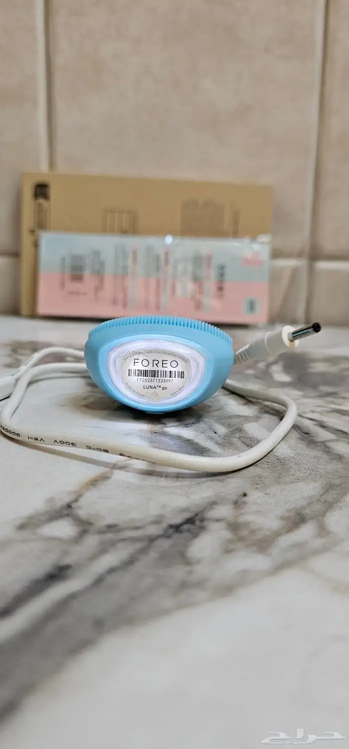 جهاز فوريو لونا ميني فرشاة تنظيف البشره تعمل 60مره لكل شحنه 2