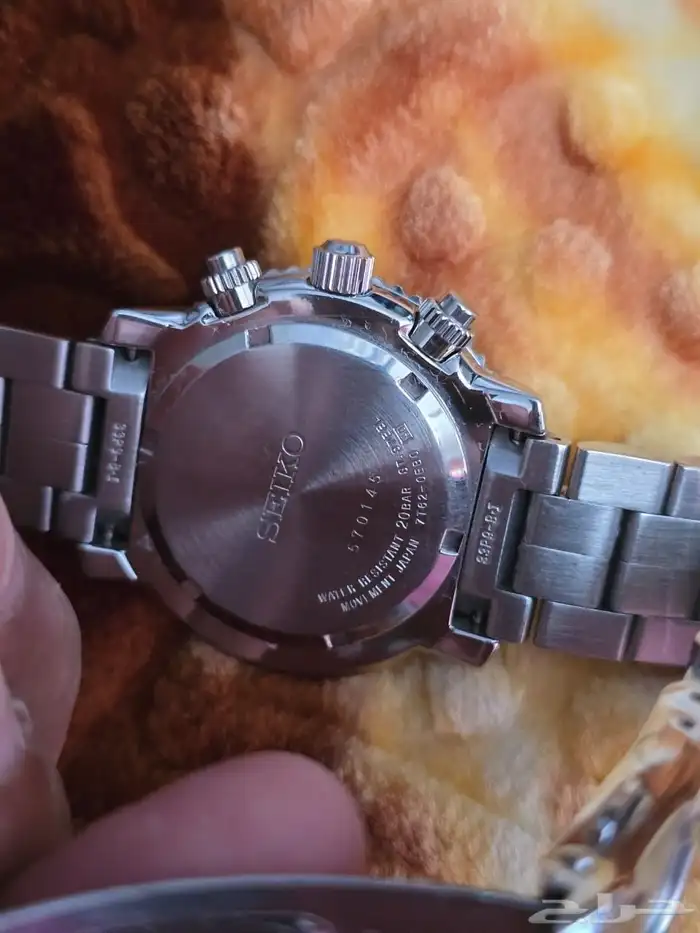 ساعه Seikoإنذار SNA411 موديل Chronograph 26
