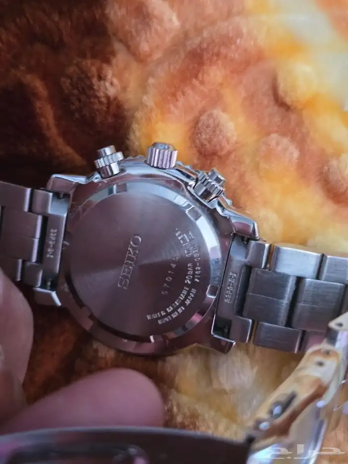 ساعه Seikoإنذار SNA411 موديل Chronograph 24