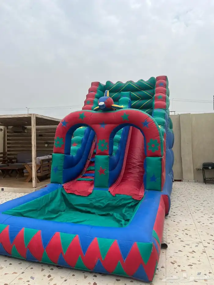 ايجار يومي ملعب صابوني زحليق نطيطات جده توصيل إلى الموقع مجا 5