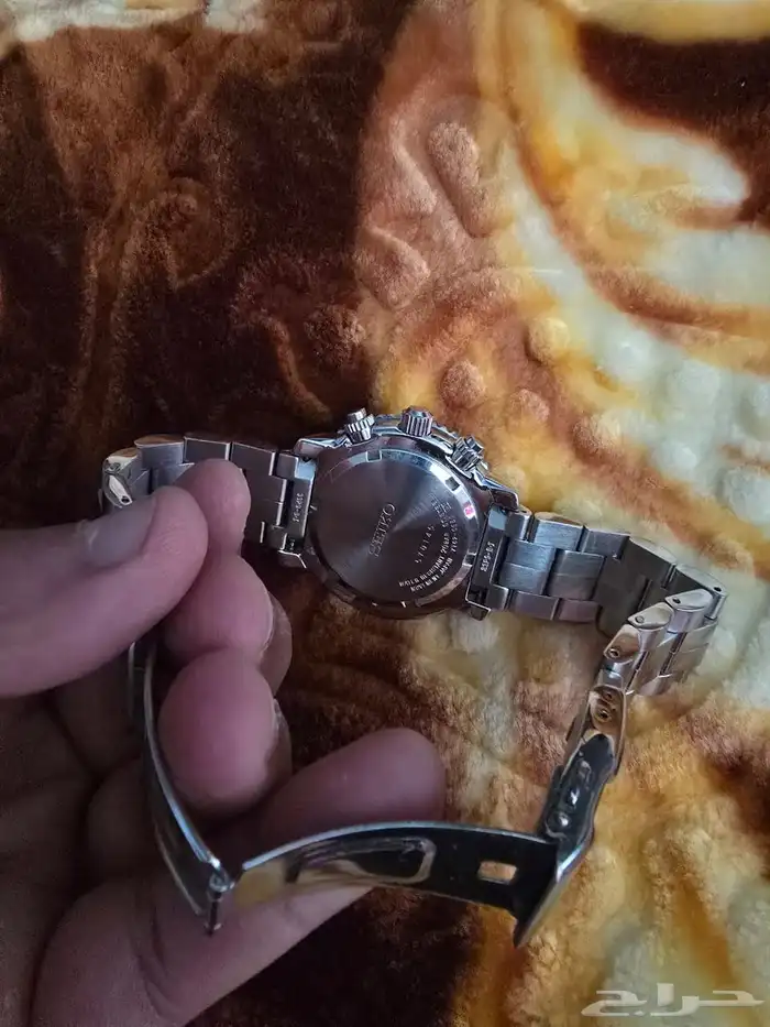 ساعه Seikoإنذار SNA411 موديل Chronograph 1
