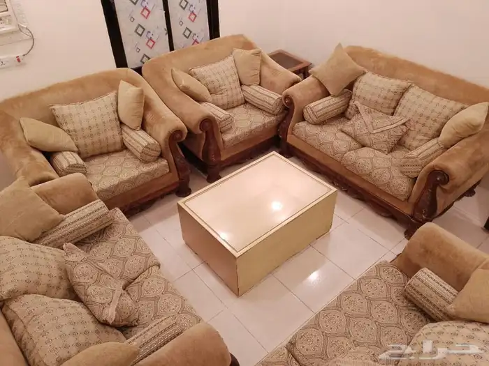 كنب مجلس شبه نظيف 0