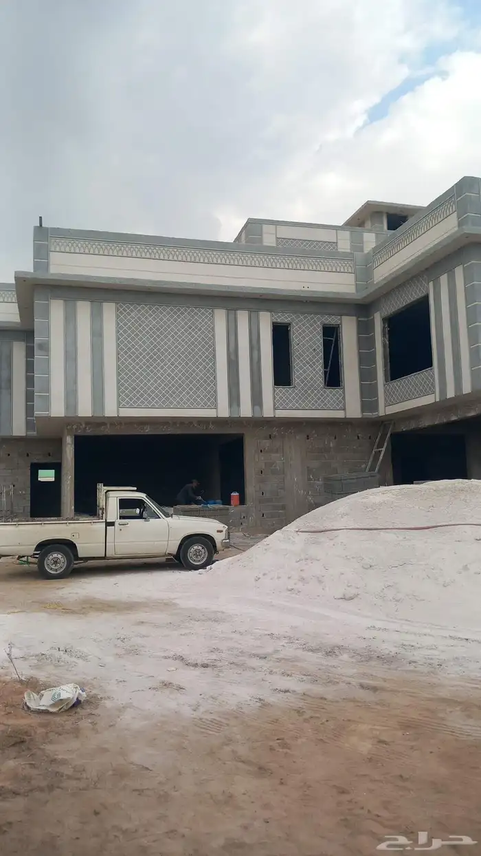 ديكورات خارجية بطحاء الرياض وسمنت الرياض جميع الأشكال 4