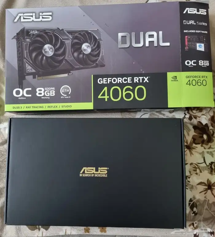 كرت شاشه اسوسASUS Dual GeForce RTX 4060 OC Edition(تم البيع) 1
