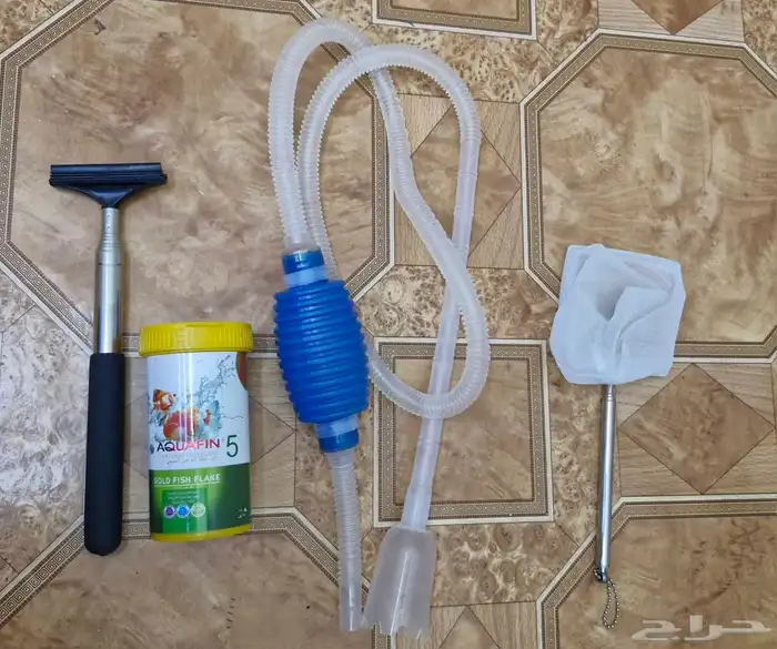اسماك زينه نوع قولد فيش مع جميع ملحقاتها 2