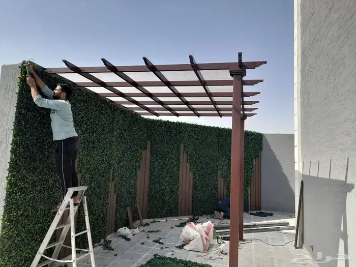 مقاول اللمنيوم وكلادين ومضلات للوحات ودعايه واعلان 0