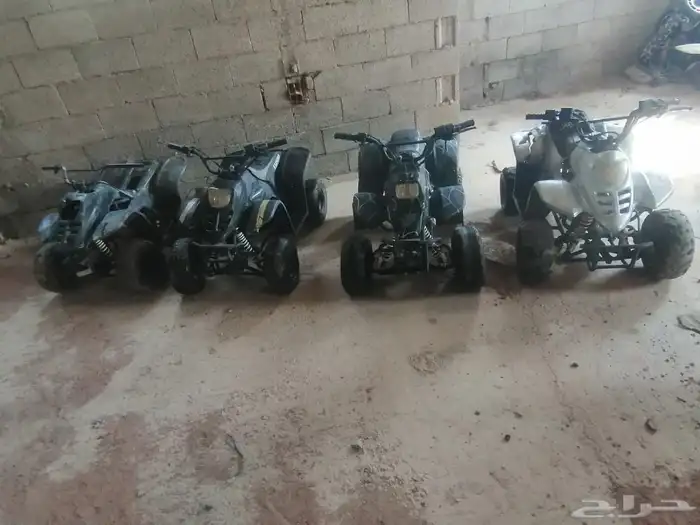 للبيع دبابات اربع كفر مقاس 70 عدد (4) دبابات والبيع سمح 0