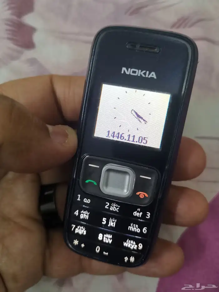 نوكيا 1208 هندي أصلي بحاله فوق الممتازه 7