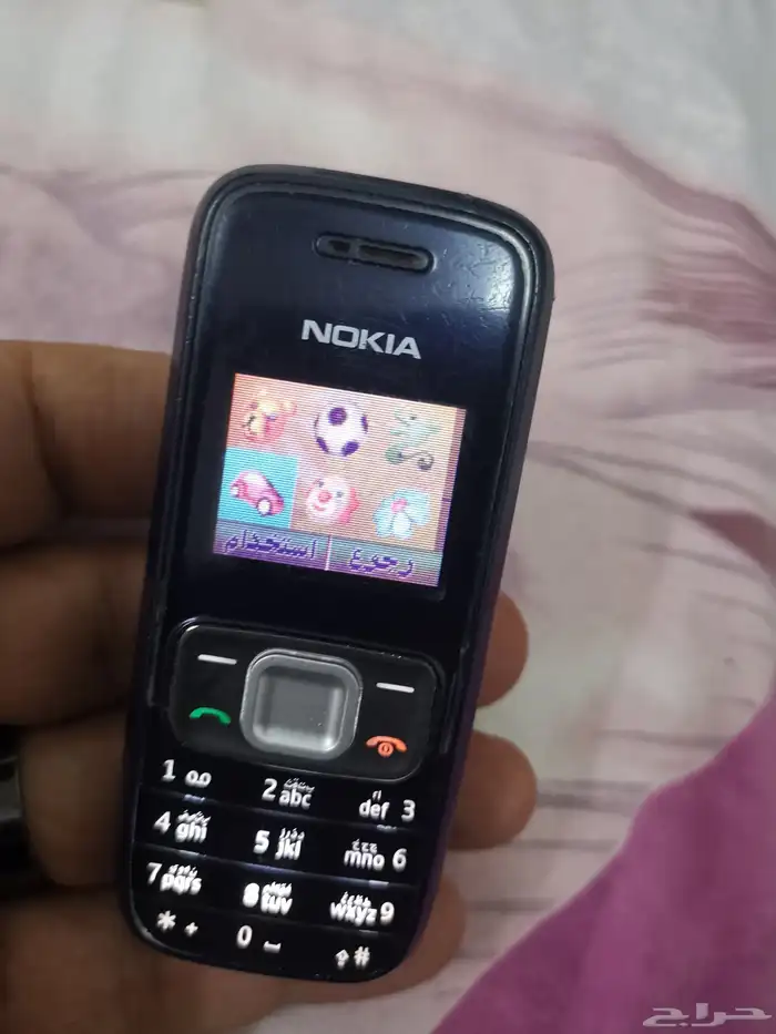 نوكيا 1208 هندي أصلي بحاله فوق الممتازه 3