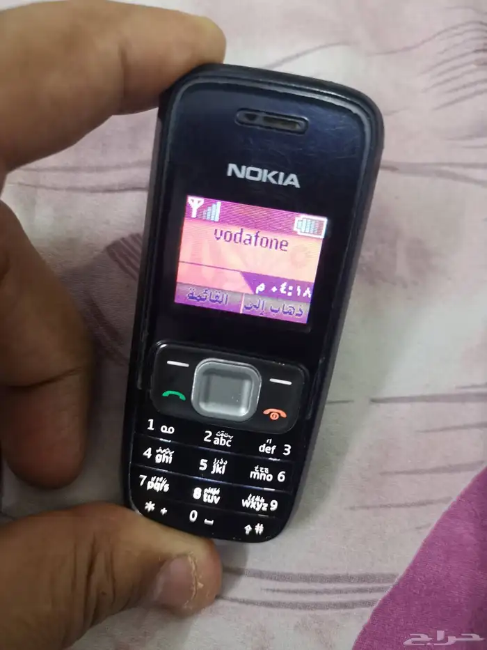 نوكيا 1208 هندي أصلي بحاله فوق الممتازه 0