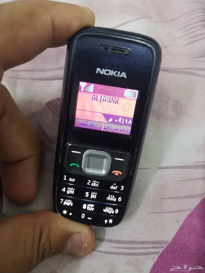 نوكيا 1208 هندي أصلي بحاله فوق الممتازه 1