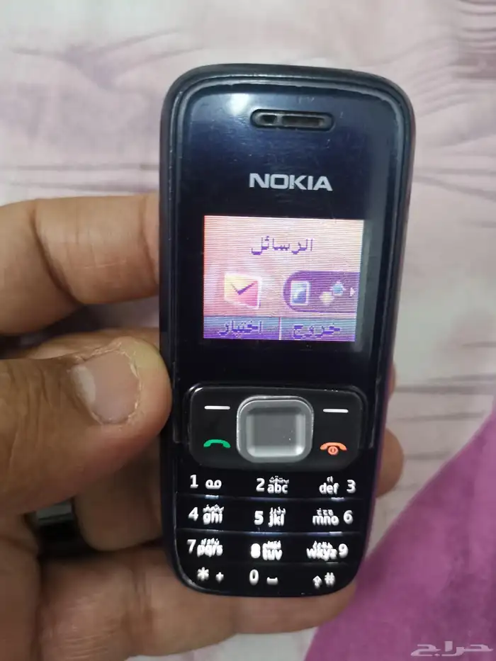 نوكيا 1208 هندي أصلي بحاله فوق الممتازه 2