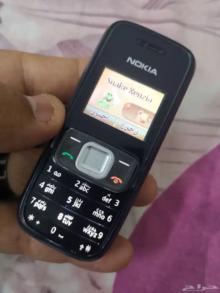 نوكيا 1208 هندي أصلي بحاله فوق الممتازه 6