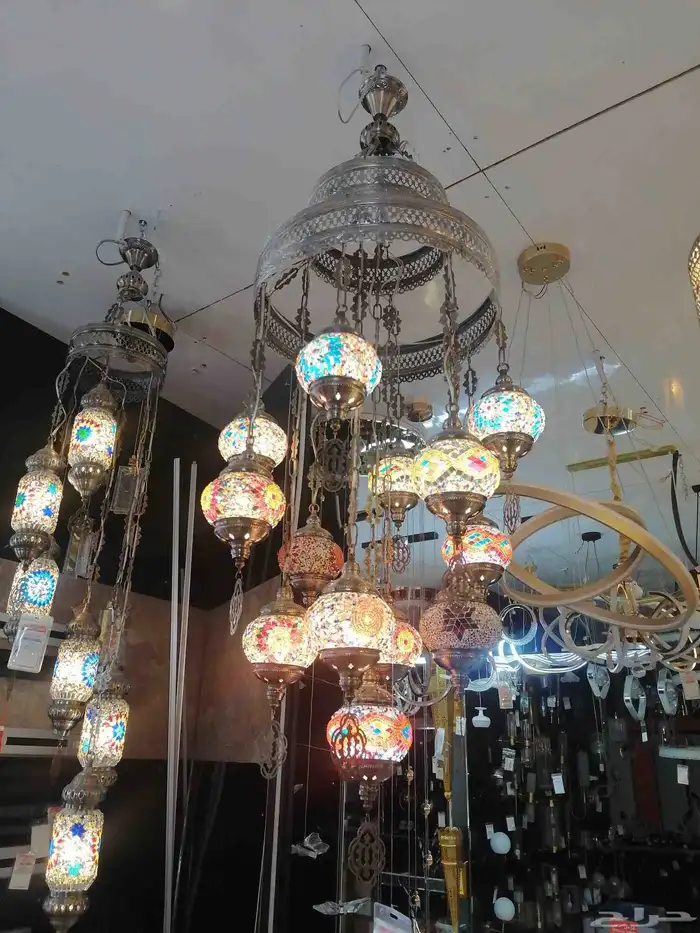 معرض شمس المجرة الكهرباء والانارة القصيم بريدة حي الشماس 7