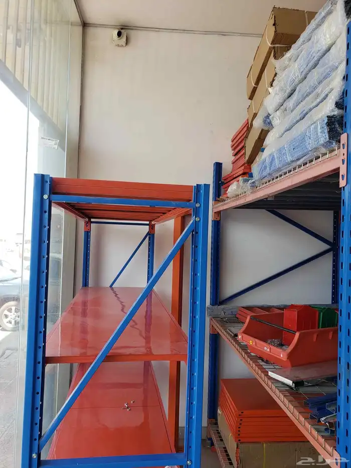 رفوف تخزين مستودعات 0