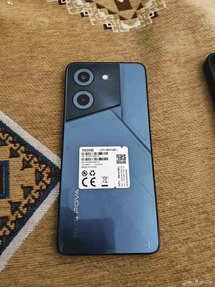 جوال تكنوا بوفا 5نظيف جداجدا ذاكره256 رام 16 1