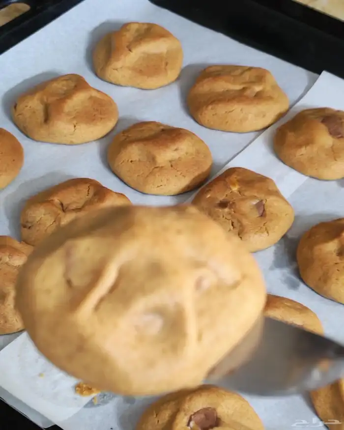 كوكيز لذيذ وطري الكندر والجالكسي 2