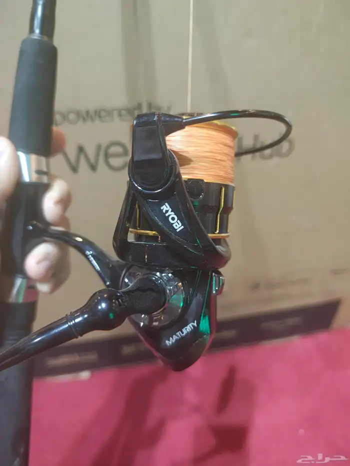 سنارة كاستنك ما كرو فايبر مع الماكينه قوة 500 الف 1