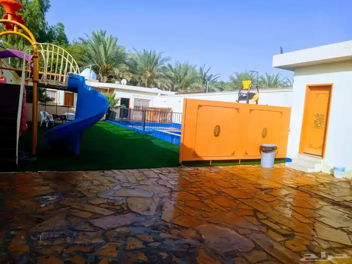 شاليهات وقت المساء مخرج خمسه طريق الخرج 5