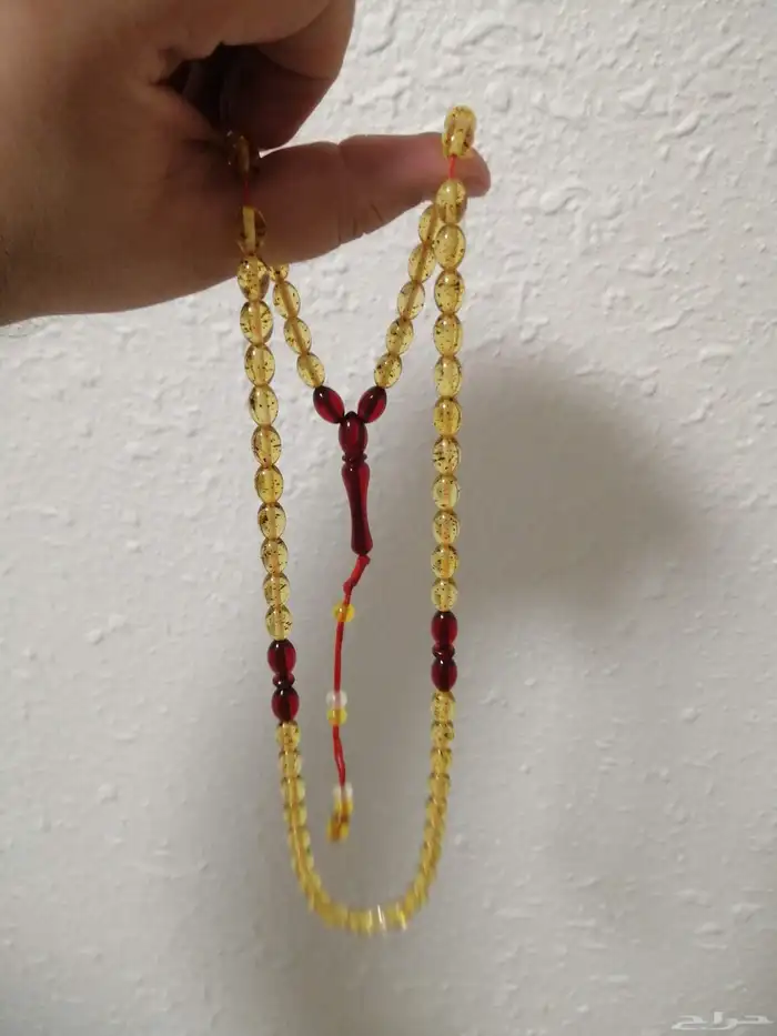 سبحة كهرمان حشري (جديدة). 2