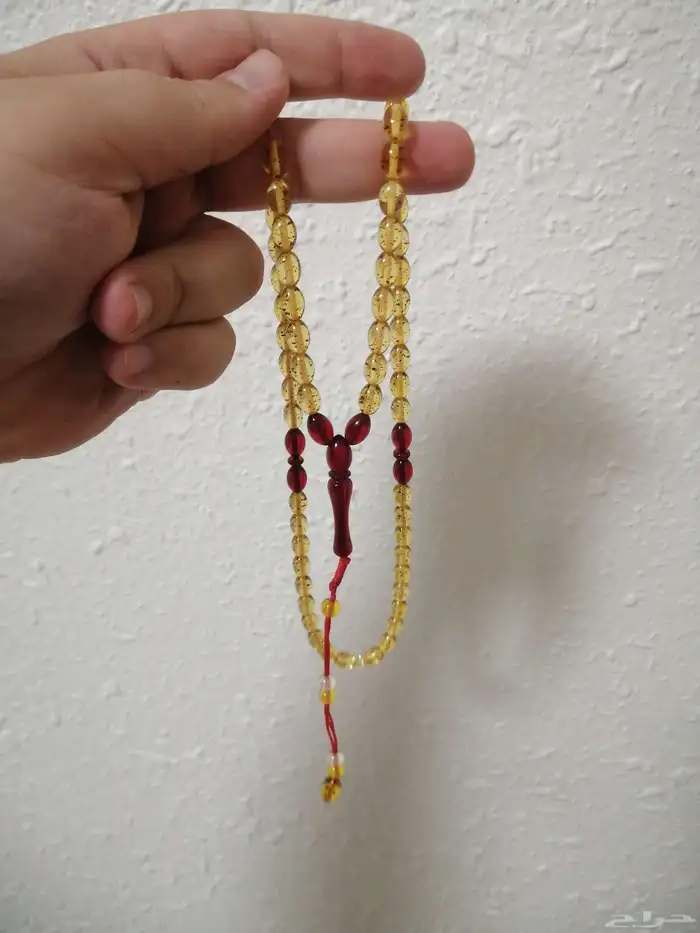 سبحة كهرمان حشري (جديدة). 1